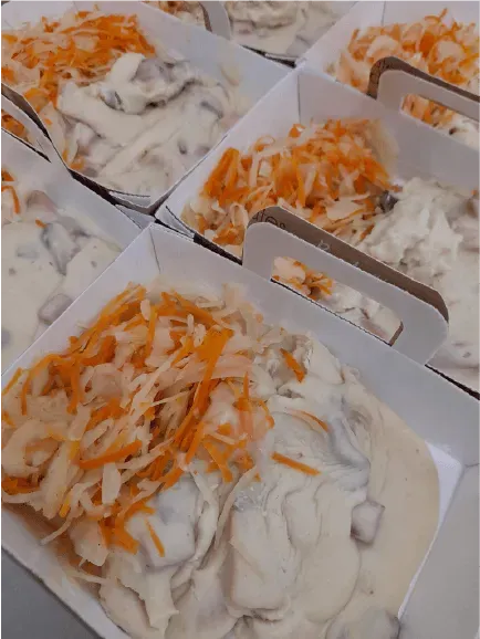 Livraison repas sur mesure