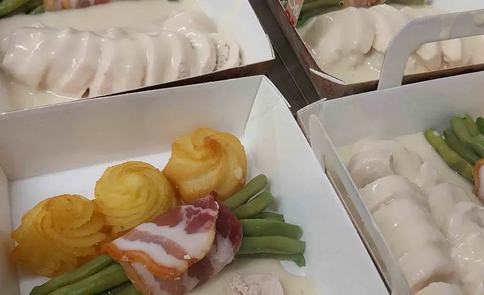 Repas chaud et complet